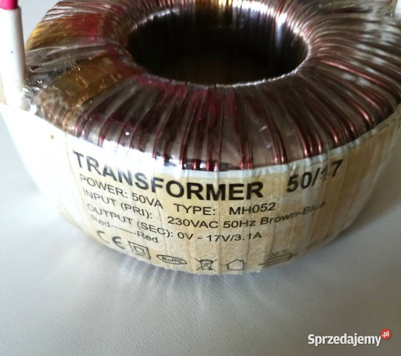 Transformator Toroidalny 5017 50VA typ MH052 Łódź sprzedam