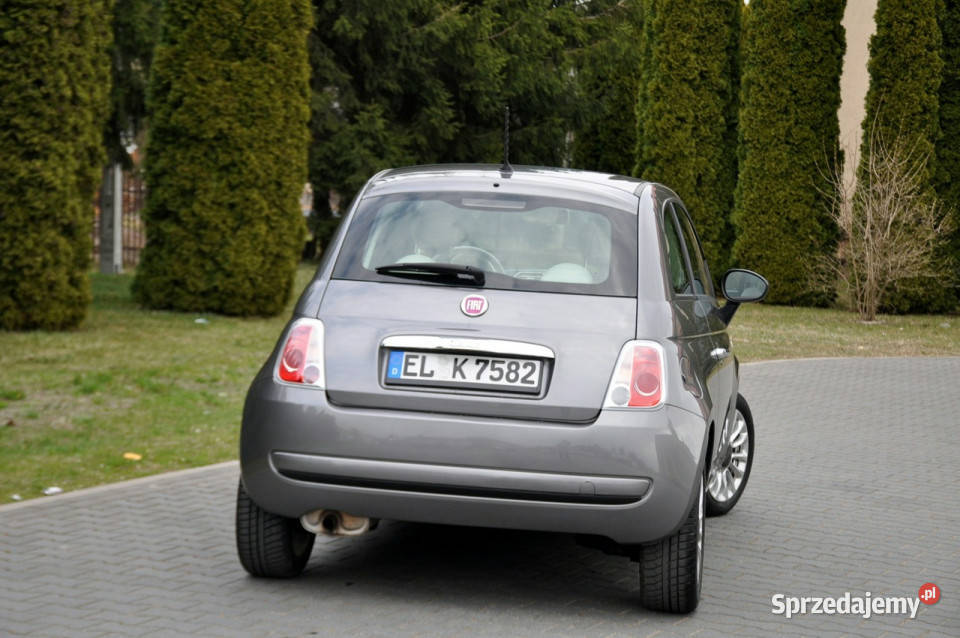 Fiat 500 12i69PanoramaKlimatyzacjaWelurChromI