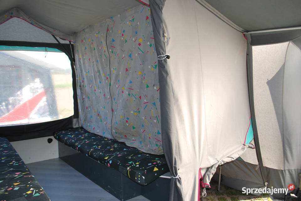 PRZYCZEPA KEMPINGOWA NAMIOTOWA RACLET 1996 R Grzebowilk sprzedam