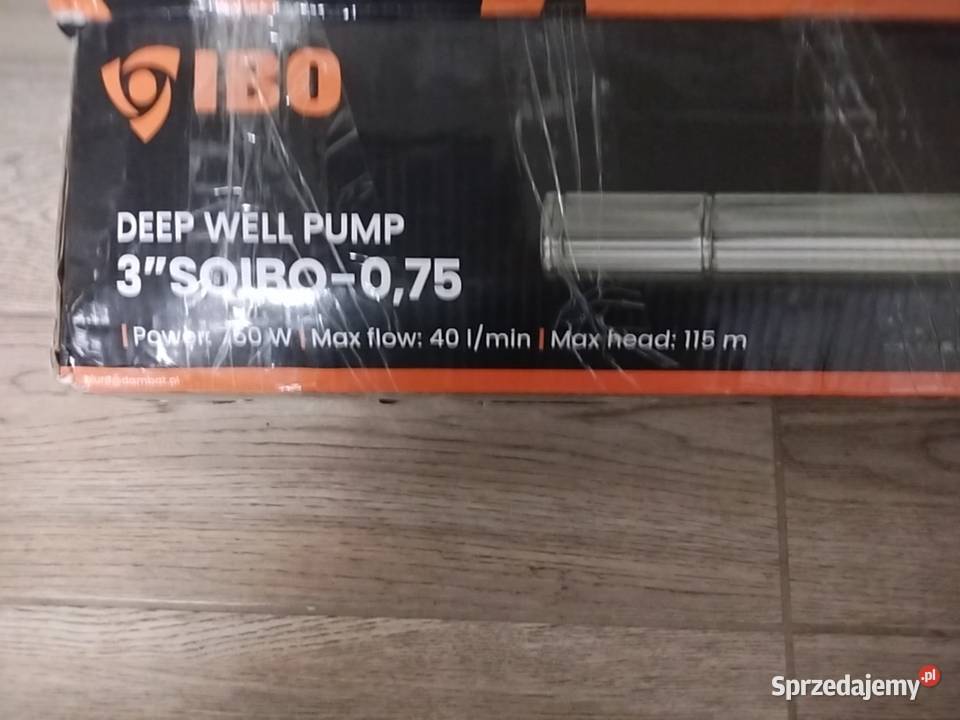 Sprzedam pompę głębinową Pstrągowa
