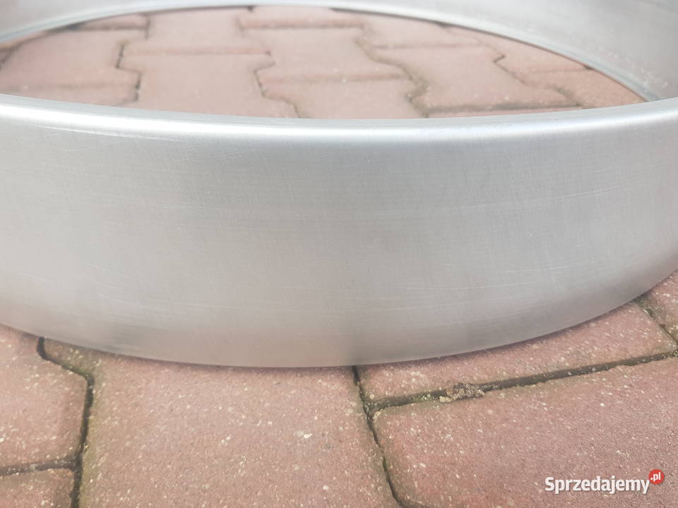 Klosz do lampy 70 aluminium surowy RING Warszawa