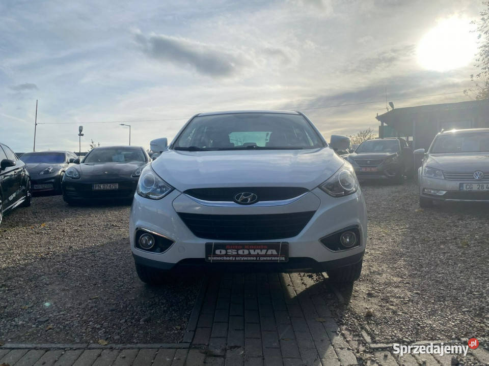 Hyundai ix35 20i 163 pół skóry xenon klimatronik immobilizer pomorskie