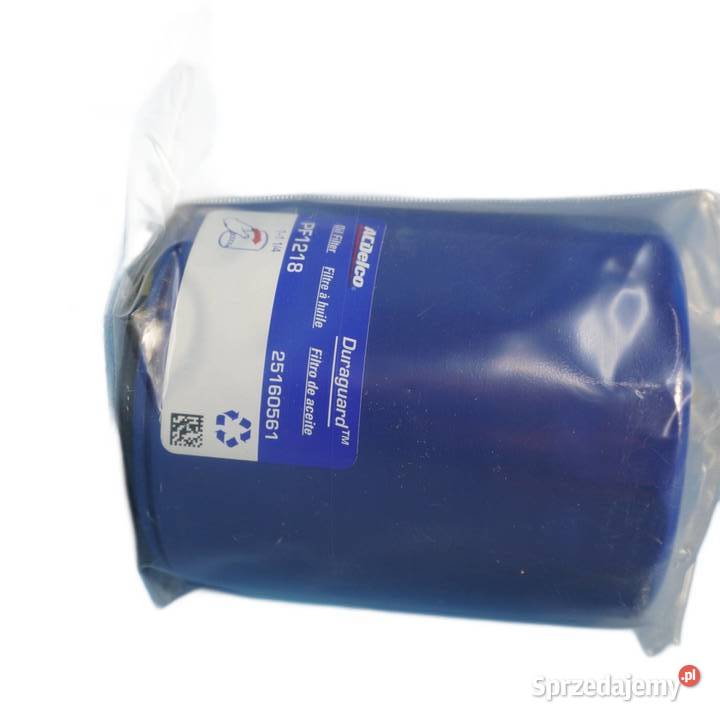 ACDELCO PF1218 Filtr oleju wielkopolskie