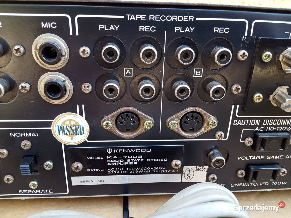 KENWOOD KA7002 Poznań
