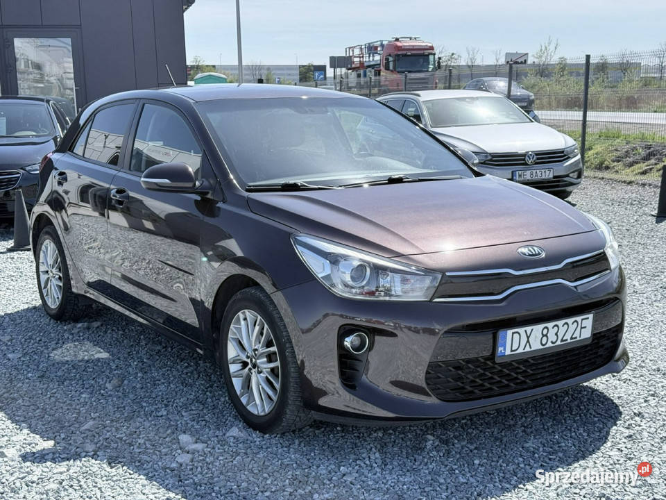 Kia Rio 14 16V MPI blue 100 2017r XL 89 centralny zamek dolnośląskie Wojkowice