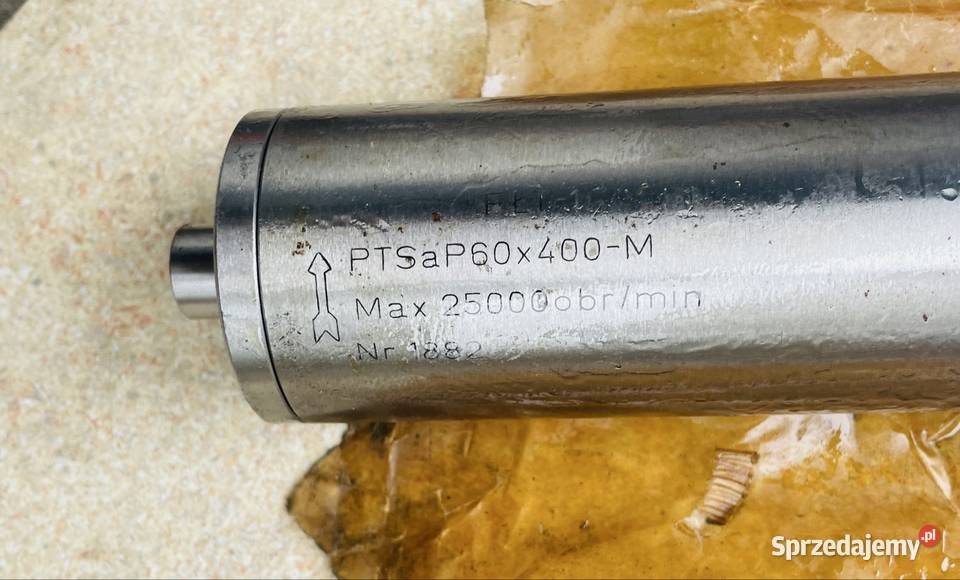 Wrzeciono szlifierskie PTSa P60x400M sprzedam