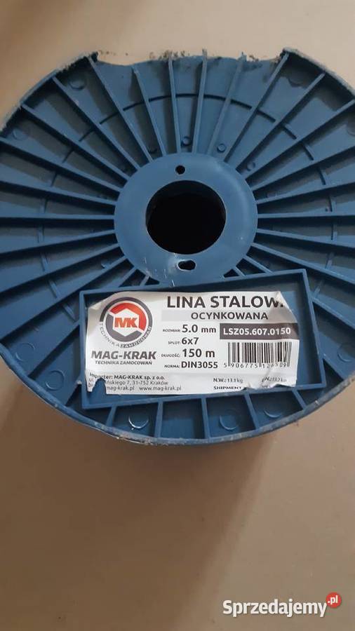 lina stalowa ocynkowana Bartoszyce sprzedam