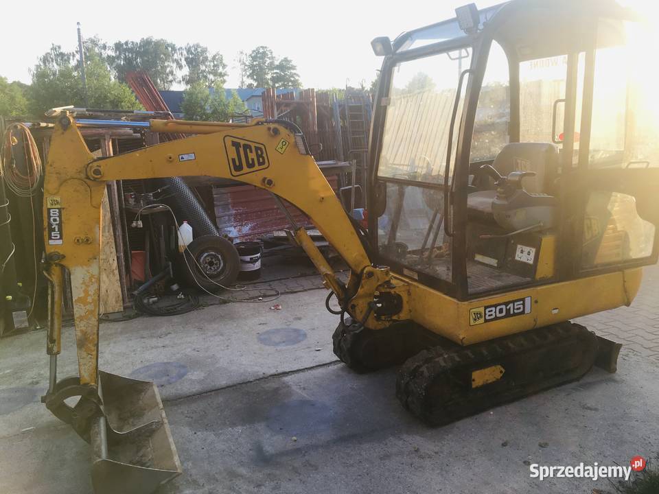 Minikoparka JCB 8015 2004r mazowieckie