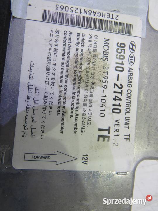 SENSOR AIR BAG AIRBAG KIA OPTIMA III 959102T410 osobowe