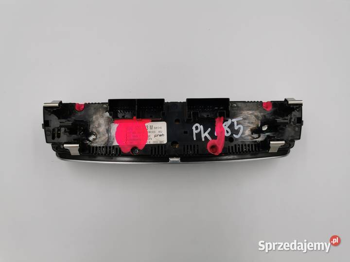 Panel Klimatyzacji Nawiewu Audi A3 8V 8V0820043M panele sterowania, przełączniki