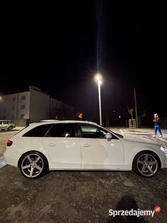 Audi A4 B8 20TDi biały kujawsko-pomorskie Nakło nad Notecią