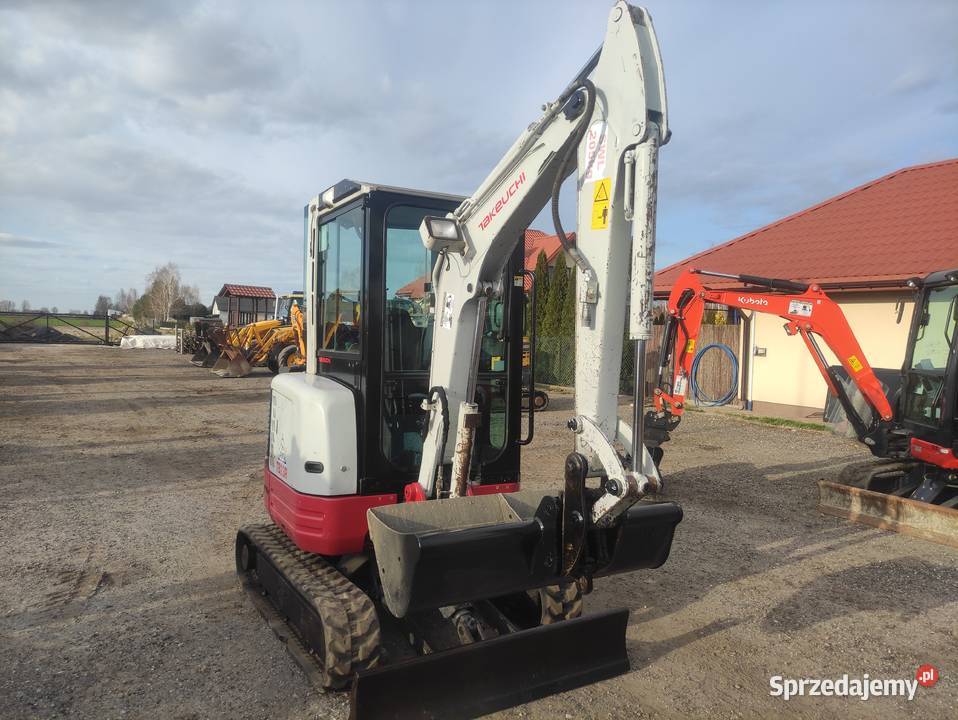 Minikoparka Takeuchi TB 23 R 2018r