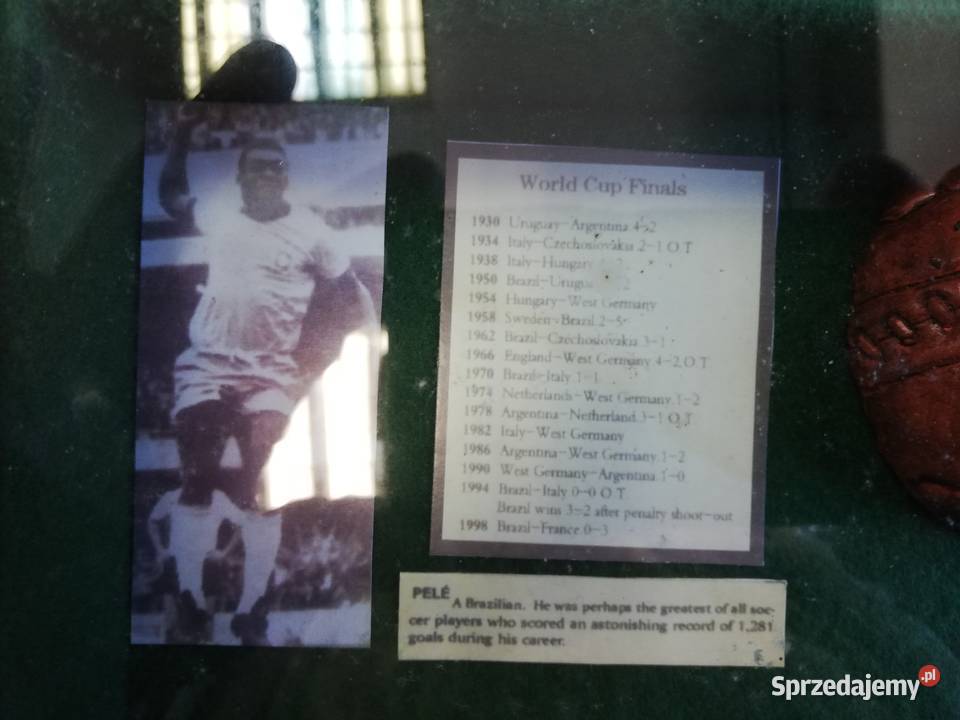 Pamiątka piłkarska FIFA Diego Maradona i Pele Jarosław