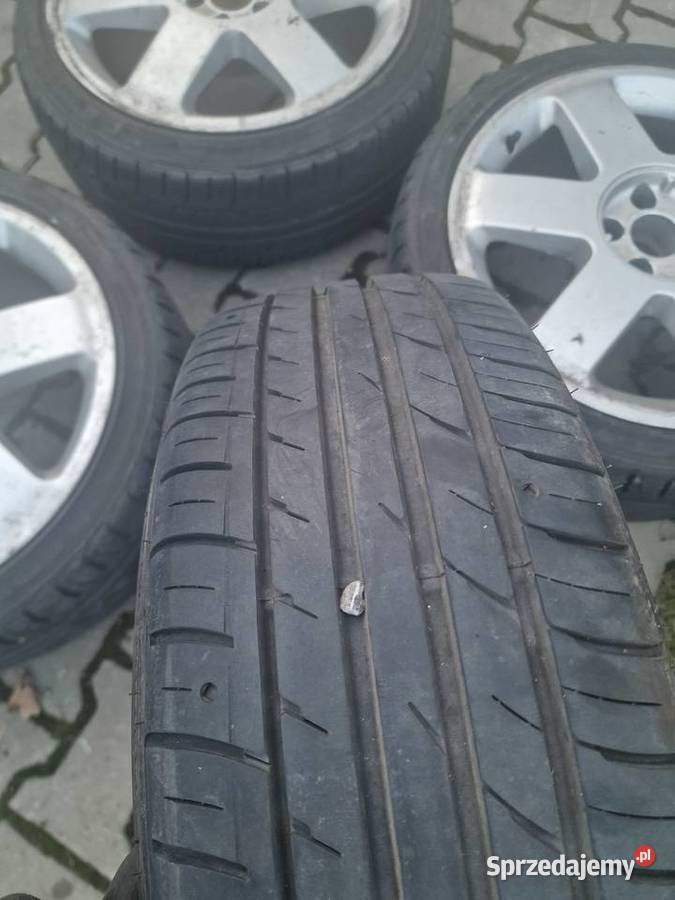 Felgi 17 5x100 audi tt z oponami letnimi Skoczów