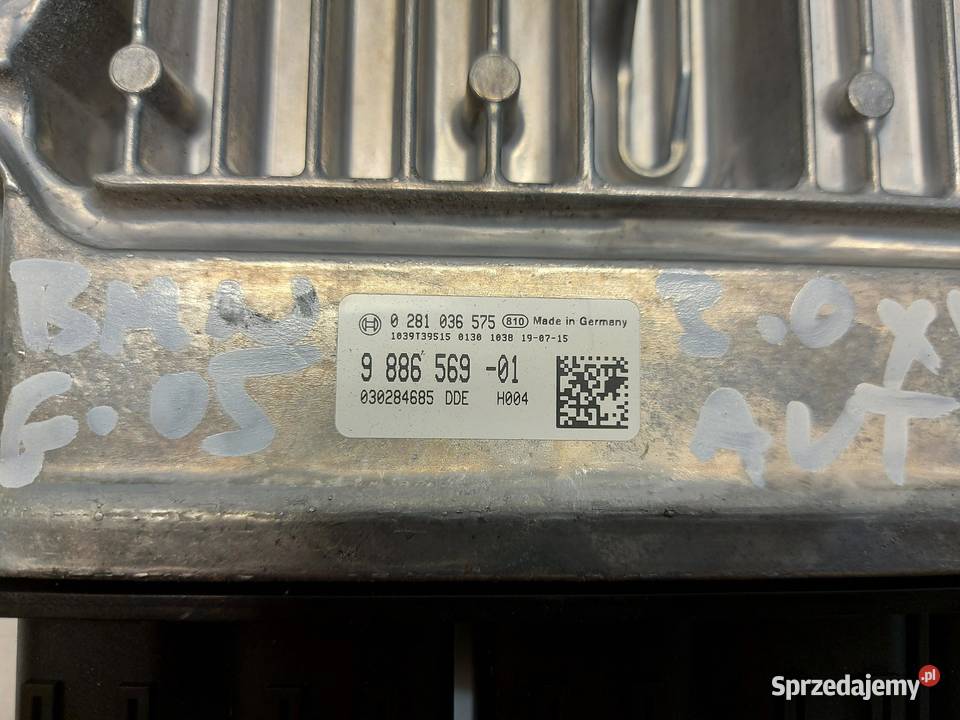 BMW G05 X5 30d 2019r KOMPUTER SILNIKA 9886569 osobowe dolnośląskie