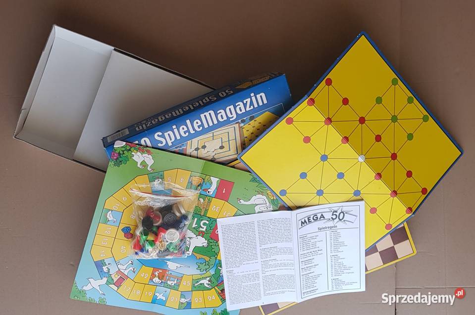 50 Spiele Magazin zestaw gier planszowych Kraków