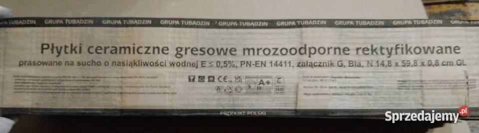 Płytki gresowe Tubądzin Fargo Gold 148 X 598 Poznań