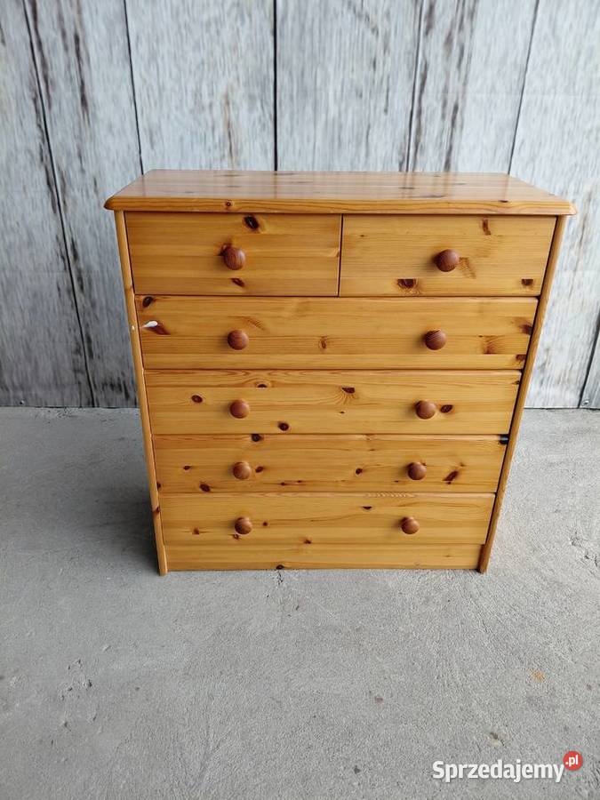 komoda sosnowa 395 Komody Byczyna sprzedam