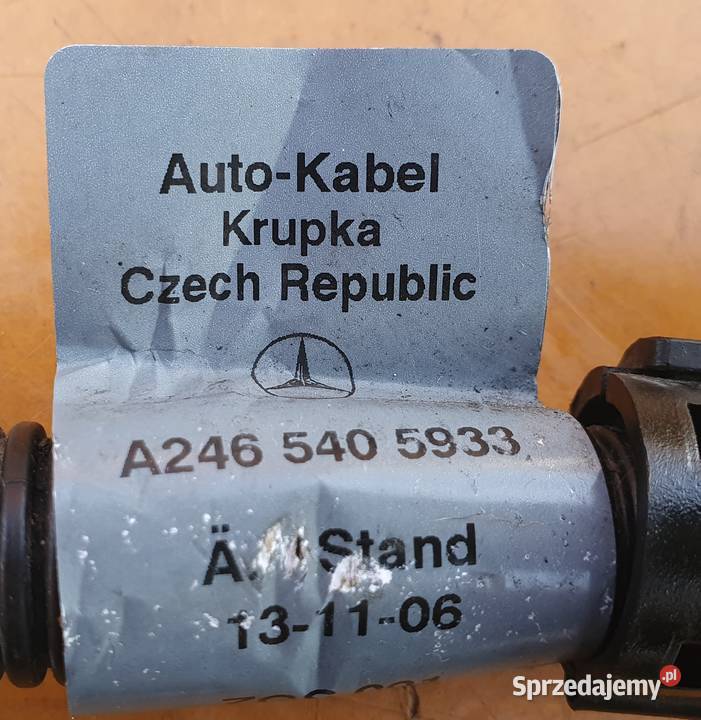 MERCEDES W117 W176 W246 PRZEWÓD KLEMY PLUS materiały instalacyjne Radom