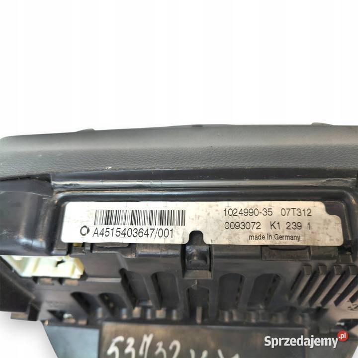 LICZNIK ZEGARY A4515403647 Smart Fortwo II 451 Liczniki i zegary Chełm
