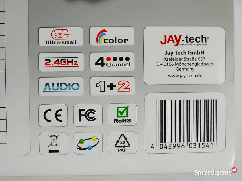 Bezprzewodowy zestaw kamer JAYtech Wireless Kit Biłgoraj