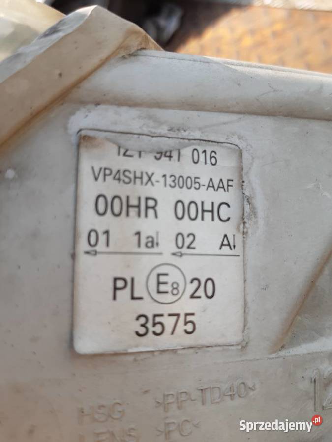Octavia II Lampa przod prawa prawy przod Rok produkcji 2007 mazowieckie