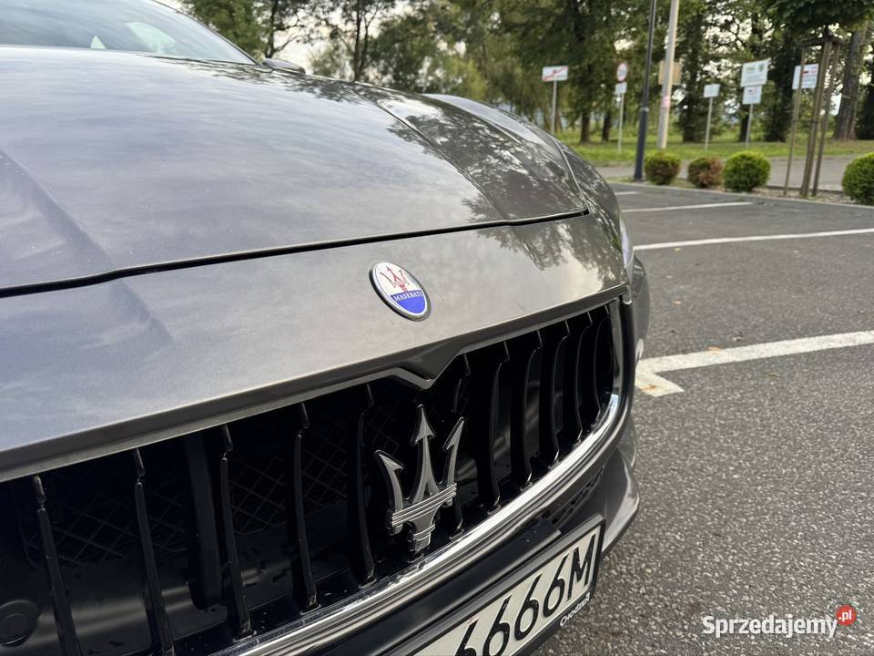 Maseratti Ghibli lift 2017 30 v6 piękny bluetooth śląskie
