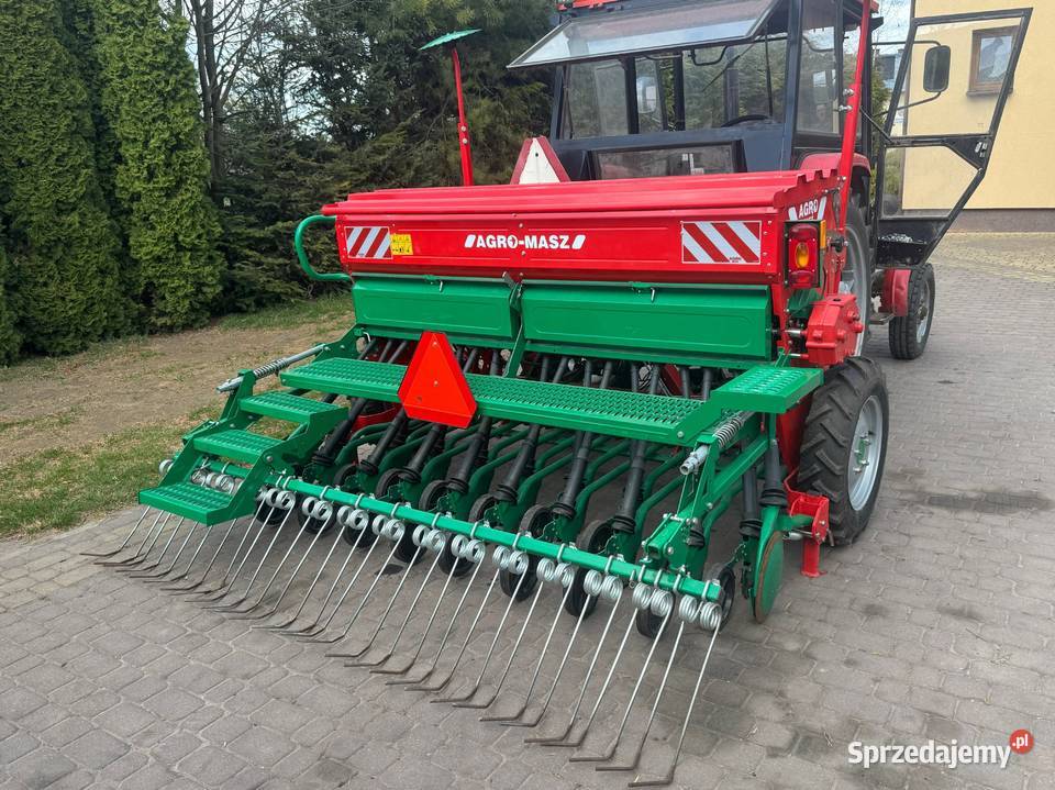 Siewnik zbożowy AGROMASZ 25m nieuszkodzony Hrubieszów