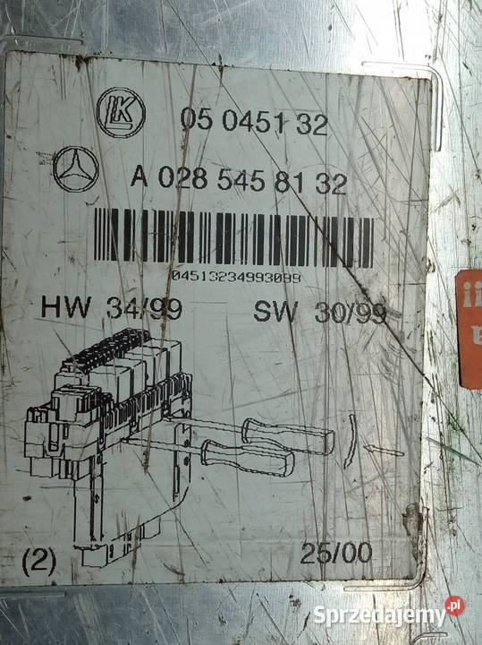 SKRZYNKA BEZPIECZNIKÓW MODUŁ A0285458132