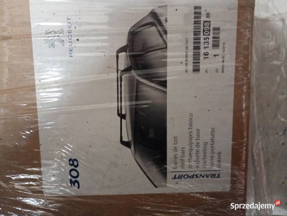 Belki dachowebagażnik Peugeot 308 oryginalny Zabrze