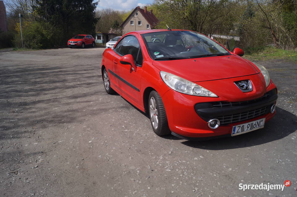 SPRZEDAM SAMOCHÓD KABRIOLET PEUGEOT 207 CC 153000km zachodniopomorskie
