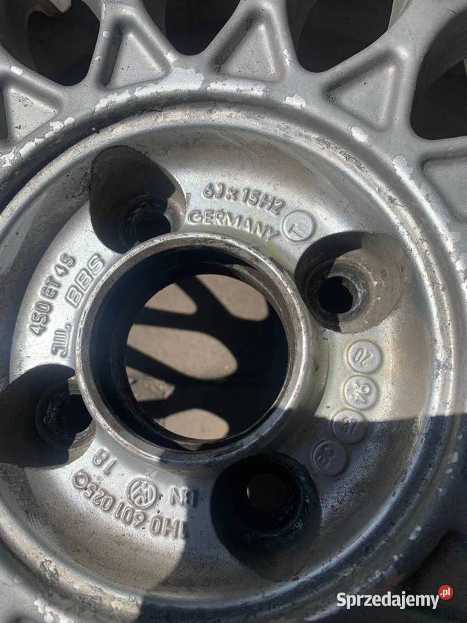 Alufelgi BBS Komplet VW GOLF 3 III aluminiowe Pszów