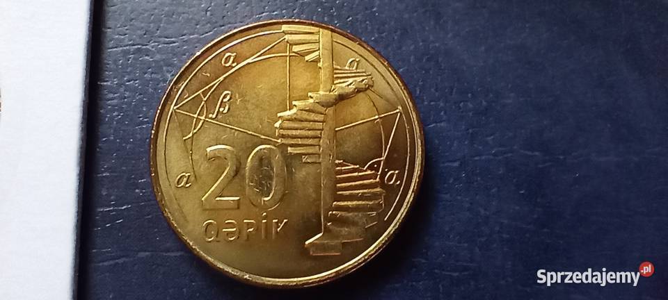 Stare monety 20 gapik 2006 Azerbejdżan Lesko