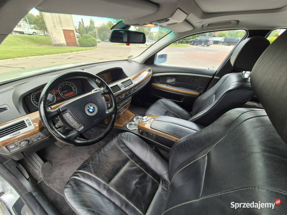 BMW 735 E6566 20012008 elektrycznie ustawiane fotele Giżycko
