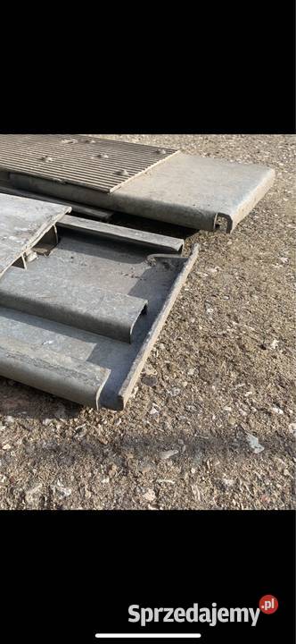 Najazdy aluminiowe 2000x250x40 trapy wjazdowe