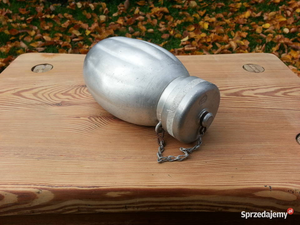 Stara aluminiowa manierka wojskowa MON wielkopolskie sprzedam