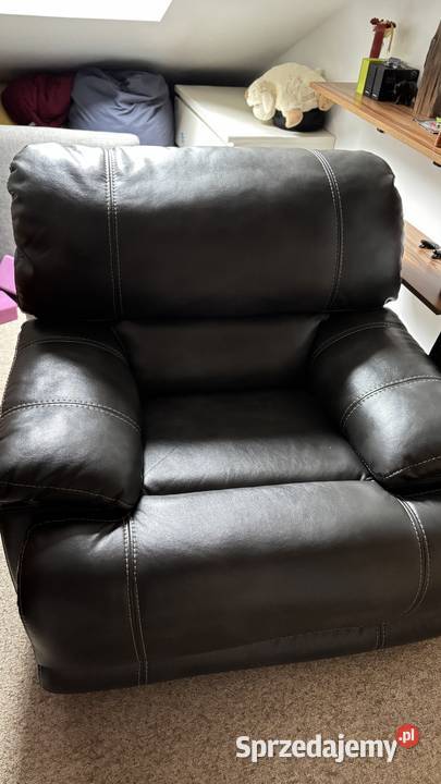 Fotel bujany rozkładany z funkcją relax 100cm Komorniki