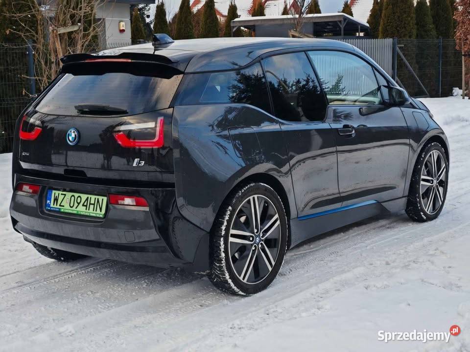 Piękne BMW i3 REX Zielone tablice 650cm3