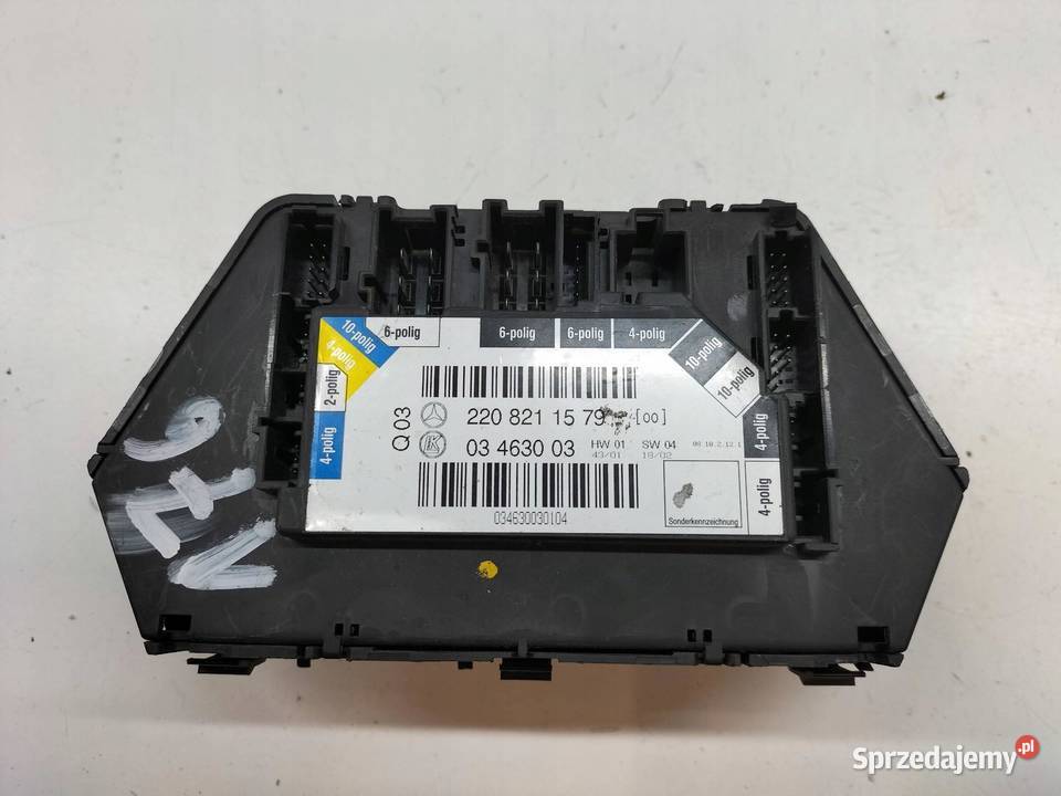 PRZEŁĄCZNIK FOTELA 2208211579 MercedesBenz Panele sterowania, przełączniki sprzedam
