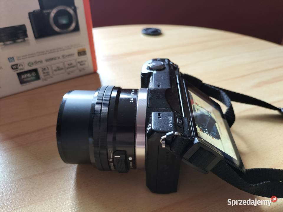 Aparat bezlusterkowy SONY ALPHA A5000 obiektyw lubuskie Zielona Góra
