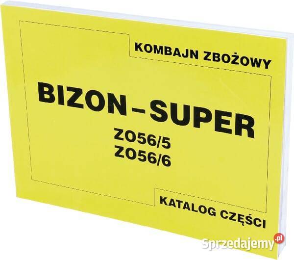 Katalog części Kombajn zbożowy pasuje do Bizon