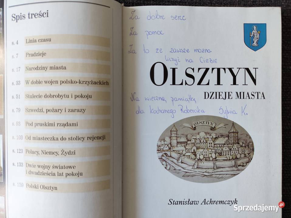 OLSZTYN DZIEJE MIASTA StAchremczyk