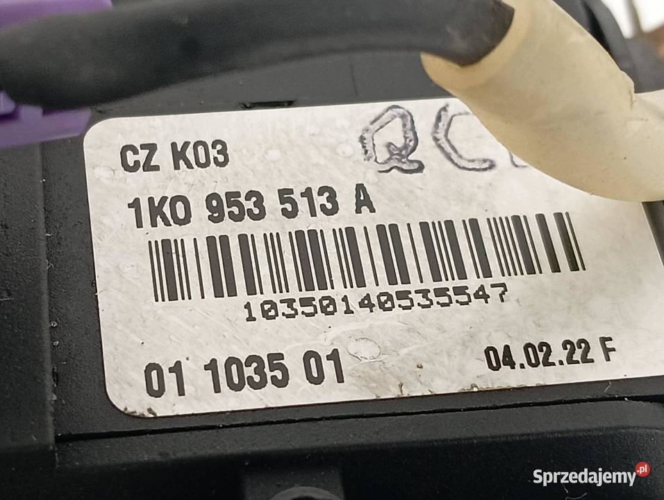 PRZEŁĄCZNIK ZESPOLONY 1K0953503H 1K0959653