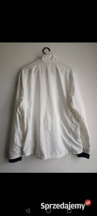 Kurtka Puma wiatrówka biała zasuwana na zamek Puma Krosno