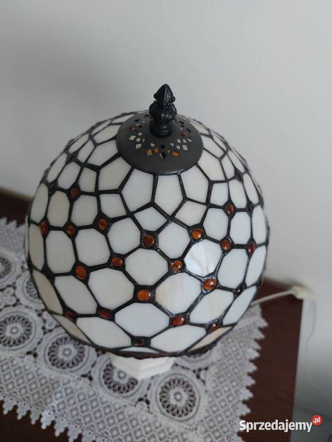 Wysoka lampa w antycznym stylu Lampy stołowe i nocne Warszawa