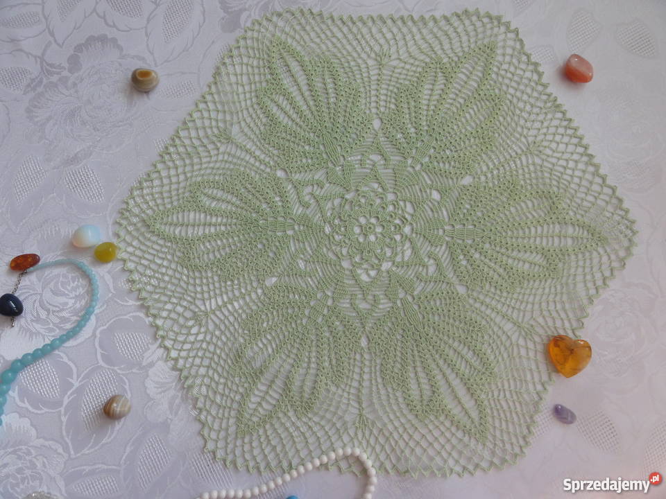 Kolorowe serwetki na szydełku większe rozmiary lubelskie Lublin