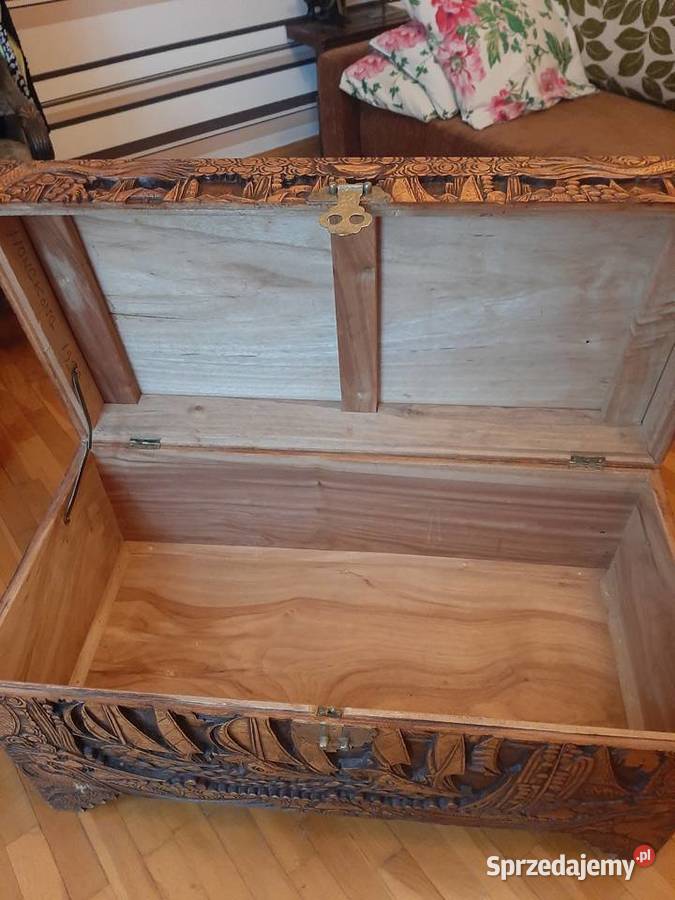 piękny kufer Rękodzieło zachodniopomorskie Szczecinek