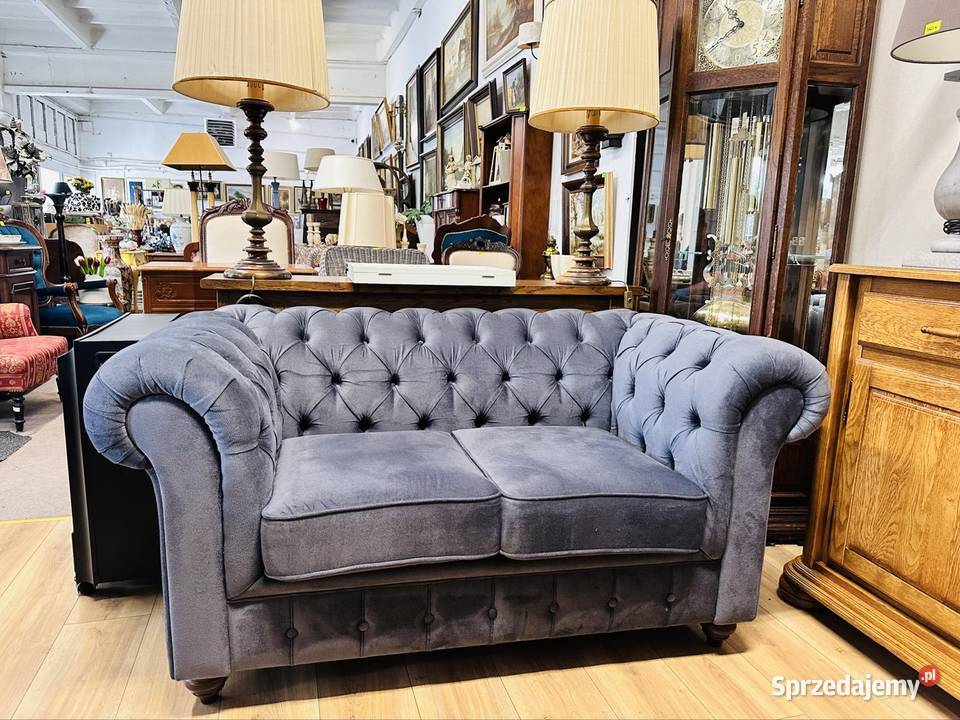 ROGÓWKA 2os KANAPA w stylu chesterfield Bydgoszcz sprzedam