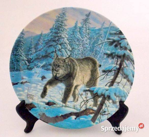 Talerz porcelana edycja limitowana Warszawa