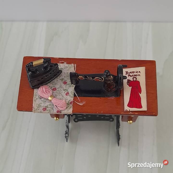 Miniaturowa maszyna do szycia żelazko Bogatynia sprzedam